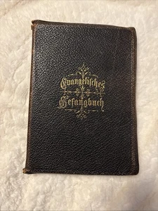 Vintage 1912 Deutsches Gesangbuch - Bild 1 von 3