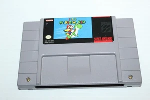 Super Mario World Super Nintendo 1992 SNES Authentic Tested Working Cartridge - Bild 1 von 3