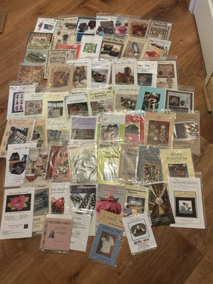 Wholesale Lot X 60 Patterns Crafts Sewing Quilting Ornaments Bags Patchwork (6) - Image 1 of 4