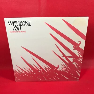WISHBONE ASH Number The Brave 1981 UK vinyl LP + INNER John Wetton Claire Hamill - Image 1 of 4