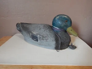 Vintage JC HIGGINS/Sears Roebuck Life-Like DUCK DECOY w/Weight~#1 - Picture 1 of 7