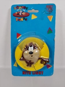 (NEW) Vintage 1994 Looney Tunes Nite Light BUGS BUNNY - TAZ - Foto 1 di 2