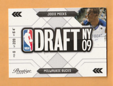 Jodie Meeks Milwaukee Bucks 2009-10 Prestige NBA Draft Class #33 Kentucky 8L