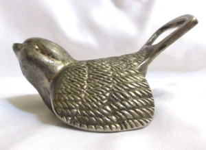 Vintage Silver Toned Sparrow Dual Bottle Opener Heavy Unmarked 3.25" x 2.5" VGUC - Picture 1 of 6