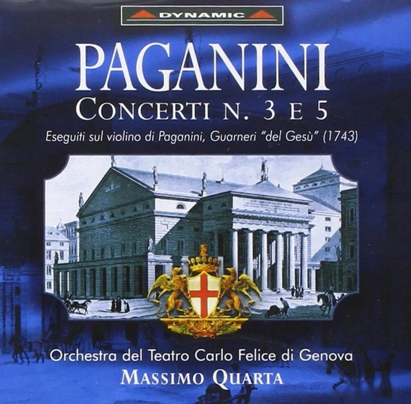 Paganini / Massimo Quarta - Concerti N. 3 E 5 CD NEU OVP - Bild 1 von 1