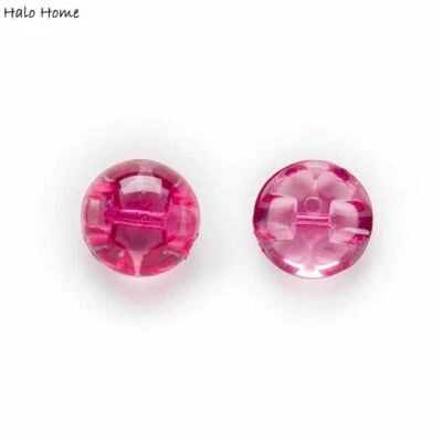 Round Acrylic Button 50pcs 12mm Shank Sewing Buttons Mushroom Domed Craft Decor - Image 1 of 4