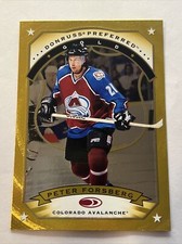 1997-98 Donruss Preferred Peter Forsberg Gold Card # 2
