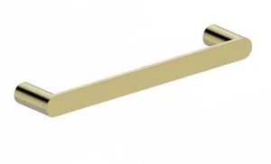 Lorena Brushed gold small towel bar 24". Brushed gold hand towel holder. - Picture 1 of 2