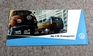 VW TWP Transporter Orig. Prospekt 1953 Werbe Broschüre Bulli Oldtimer  Bus - Bild 1 von 11