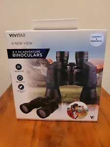 Vivitar Binoculars A New View 8 x 50 w/Carrying Case Brand New in Sealed Box - Picture 1 of 3