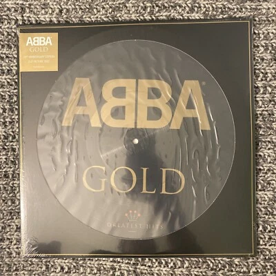 Abba Lp SEALED Picture Disc Abba Gold  2x Lp Anniversary Edition New 2022 - Image 1 of 3