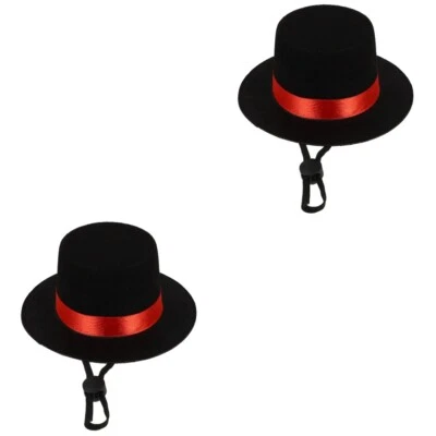 Mascota Mago Sombrero Niño Madre Gato Halloween Disfraz Perro Gorros Pequeño Foto 1 de 4