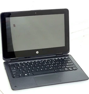 Lot of 3 HP Probook x360 11 G1 EE Intel Celeron N3350 4GB RAM 128GB Touchscreen - Picture 1 of 3