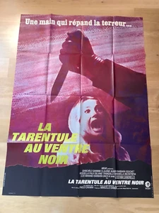 « Affiche 120x160 »LA TARENTULE AU VENTRE NOIR » 1971-Giancarlo GIANNINI- AUGER - Photo 1/4