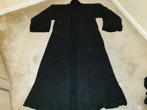 Black Coloured Ladies Burkha Dress (Medium) - NEW - Picture 1 of 13