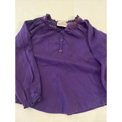  Paquete de camisa y chaqueta forrada de sherpa Hannah Anderson para niñas talla 80 y 100 Foto 1 de 3