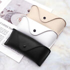 Eye Glasses Sunglasses Leather Shell Hard Protector Box Pouch Bag Spectacle Case