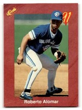 1991 Classic II #T81 Roberto Alomar    Toronto Blue Jays Baseball Cards ID:52697