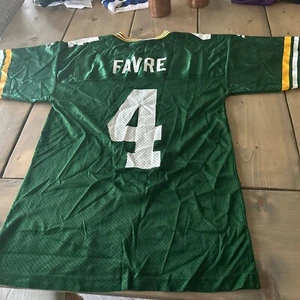 Vintage Starter NFL Green Bay Packers Brett Favre #4 Football Jersey Size 46 M - Picture 1 of 8
