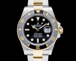 Rolex Submariner 126613LN 18K Yellow Gold / SS Black Dial - Picture 1 of 8
