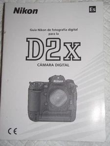 ORIGINAL NIKON SPANISCHE ANLEITUNG FÜR NIKON D2X DIGITALKAMERA - Bild 1 von 1