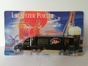 Löbauer Bergquell mini Werbetruck, IFA Trabant 601 SZ in OVP Black Muli - Picture 1 of 8