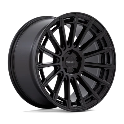 Комплект из 4 матовых черных колес 20x9 Niche M274 Amalfi 5x112 (25 мм) - Изображение 1 из 4