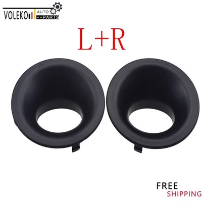 Fog Light Trim Set Driver and Passenger Side Fits 2015-2020 Dodge Challenger - Image 1 of 4