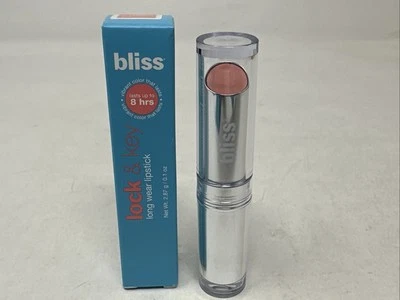 Lápiz labial Bliss Lock & Key de larga duración Poppa Don't Peach nuevo en caja descontinuado 8 HR Foto 1 de 3