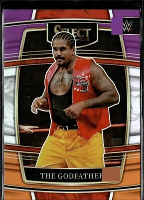 2022 SELECT WWE PURPLE ORANGE #9 THE GODFATHER  - Image 1 of 2