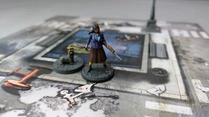Zombicide 2.0 3d printed Audrey and Dog companion pro painted by CC&H - Bild 1 von 4