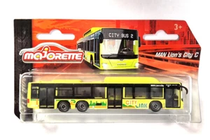 Majorette 212053159 MAN Lion's City C "City Link" gelb Linienbus - Bild 1 von 1