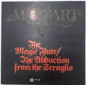 Time Life Mozart Magic Flute/Abduction from the Seraglio 5 LP Set + Booklet - Picture 1 of 4