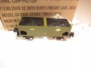 MTH TRAINS LIONEL CORP TINPLATE 11-70014 - 2816 GREEN 'O' HOPPER CAR- NEW - H1 - Picture 1 of 8