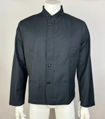Chef Works Contemporary Apex Banquet Coat M NWT Long Sleeve Full Zip Black CQZ01 - Image 1 of 4