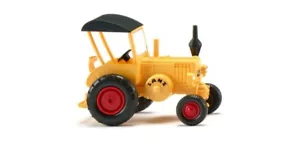 HO Scale Vehicles - 088010 - Lanz Bulldog with roof- yellow - Picture 1 of 1