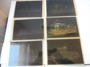 6 placas negativas antiguas, locomotoras negativas, fritas. ¡Fábrica de máquinas Krupp! - Imagen 1 de 9