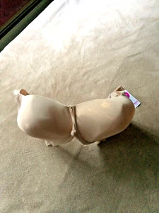 Freya 34L (HH) Natural Beige Expression Moulded Underwire Demi Bra # 5490 NWT - Picture 1 of 6