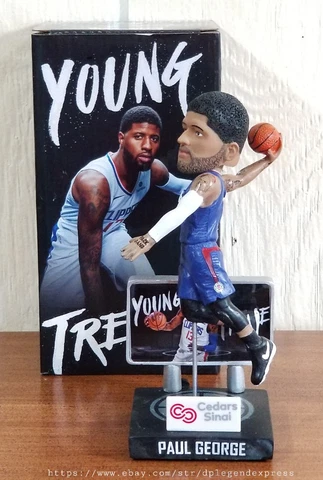 Paul George Bobblehead Los Angeles Clippers Basketball Ltd Edition Young Trece Cover