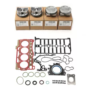 Engine Pistons Gasket Overhaul Kit Fit For GOLF JETTA POLO Seat CWVA STD 1.6T - Picture 1 of 9