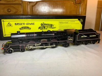 Bassett Lowke O Gauge 2 or 3 Rail DC BR Black 4-6-2 46205 Princess Victoria - Image 1 of 4