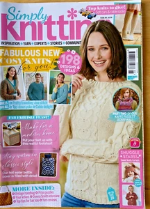 SIMPLY KNITTING 195 2020 SWEET KNITS FOR KIDS VINTAGE HANDBAG FOOTSTOOL - Bild 1 von 3