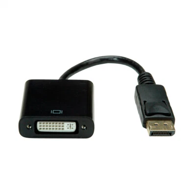 DisplayPort - DVI Adapter, DP Stecker - DVI Buchse - Bild 1 von 2