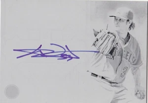 2014 Topps Tribute Angels C.J. Wilson Autograph Auto 1/1 Printing Plate TA-CW - Picture 1 of 1