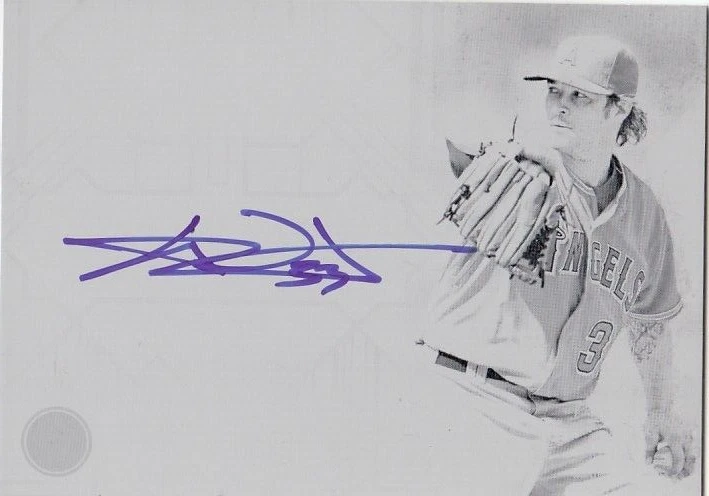 2014 Topps Tribute Angels C.J. Wilson Autograph Auto 1/1 Printing Plate TA-CW - Image 1 of 1