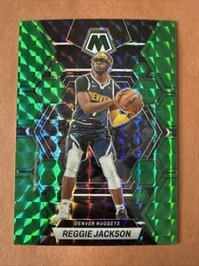 Reggie Jackson 2022 Mosaic Green Mosaic Prizm #52 - Picture 1 of 2