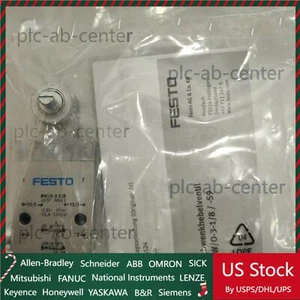 US STEUERFREI Neu Festo RW/O-3-1/8 4937 Schwenkhebelventil - Bild 1 von 7