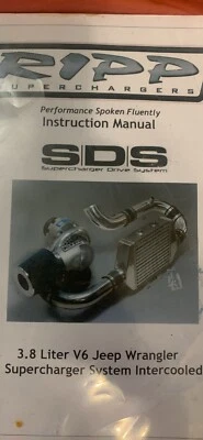 R.I.P.P. Supercargador Black Ops Jeep Wrangler 3,8 litros V6. Hacer oferta en plataforma. Foto 1 de 2