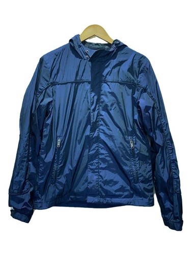 PRADA Giacca Nylon Triangolo Placca S Navy SGN319