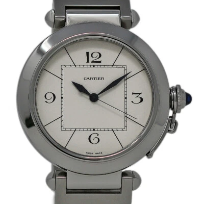 Cartier Pasha W31072M7 2730 Stainless Steel Silver Automatic 2YearWarranty #1363 - Image 1 of 4